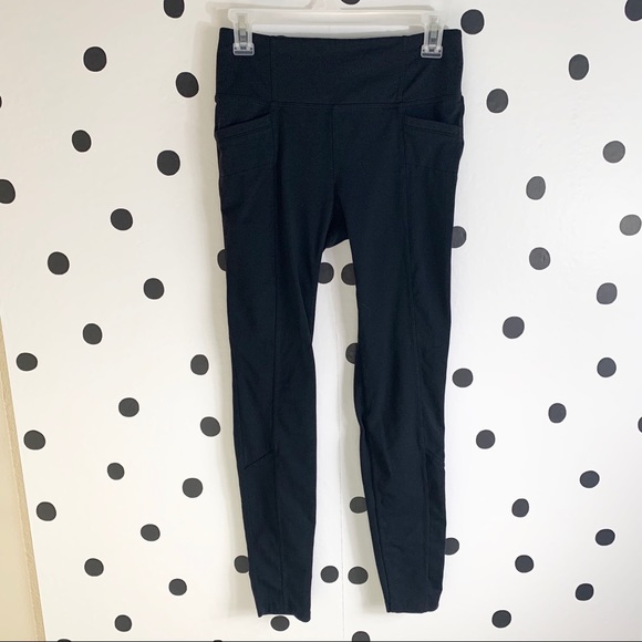 ATHLETA METRO LEGGINGS W/ POCKETS BLACK SIZE S - Picture 2 of 8